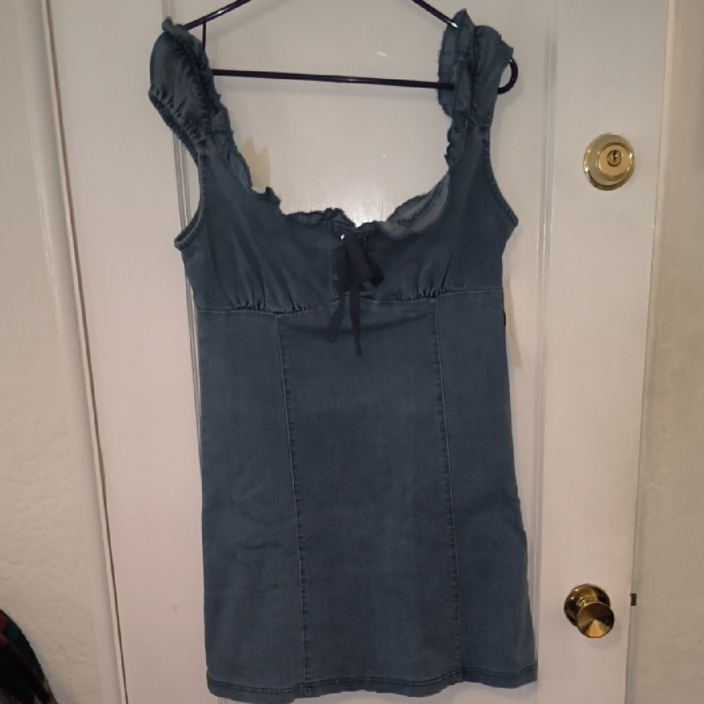 NWT Urban Outfitters | Blue Mini Denim Dress